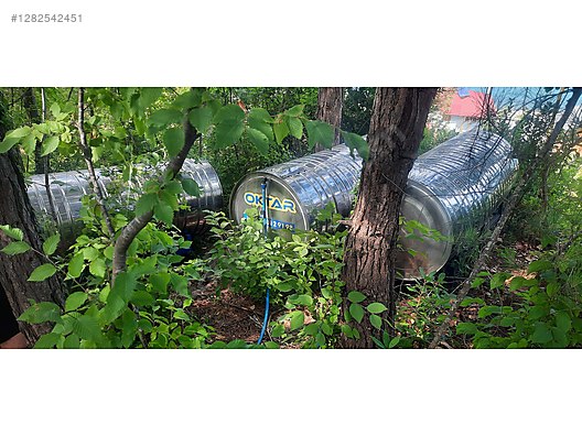 Güneş Enerjisi Sistemi - Paslanmaz Krom Nikel İçme Su Tank Deposu 1000 Litre OKTAR TANKER