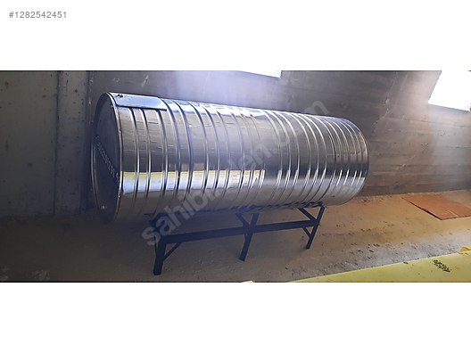 Güneş Enerjisi Sistemi - Paslanmaz Krom Nikel İçme Su Tank Deposu 1000 Litre OKTAR TANKER