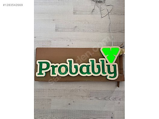 İkinci El ve Sıfır Alışveriş / Bahçe & Yapı Market / Yapı Malzemeleri / Aydınlatma / LED Tabela