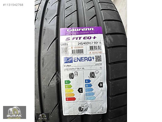 LAUFENN S FIT AS 245/40/17　サマータイヤ中古タイヤ2本セット
