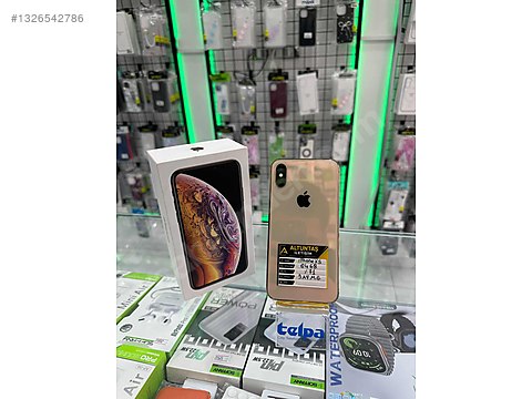 Apple / iPhone XS / TERTEMİZ IPHONE XS 64 GB KUTU FATURALI