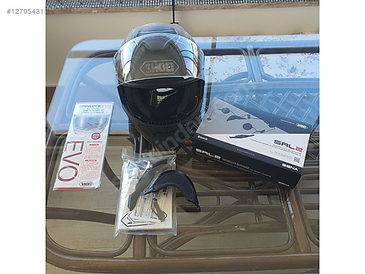 Shoei GT-Air 2 + Sena SRL 2 Intercom (sıfır ayarında) - Kapalı