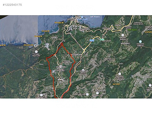 YAZICIOĞLU GAYRİMENKULDEN SATILIK 5.506 M2 TARLA KAZPINARI KÖYÜ #1222543175