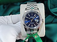 ROLEX DATEJUST BLUE DIAL 41mm KUTU TAM SET #1215543290