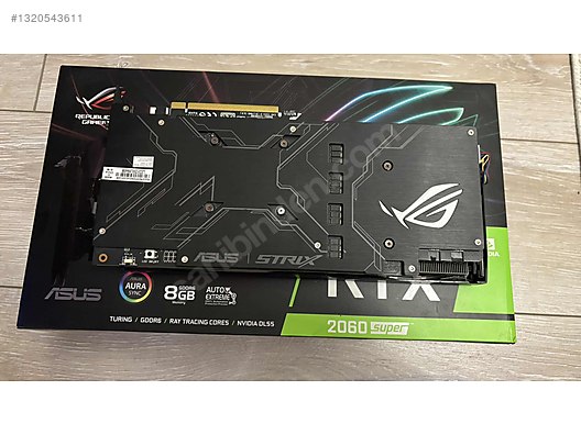 ASUS ROG STRIX NVIDIA GEFORCE RTX 2060 SUPER sahibinden.comda