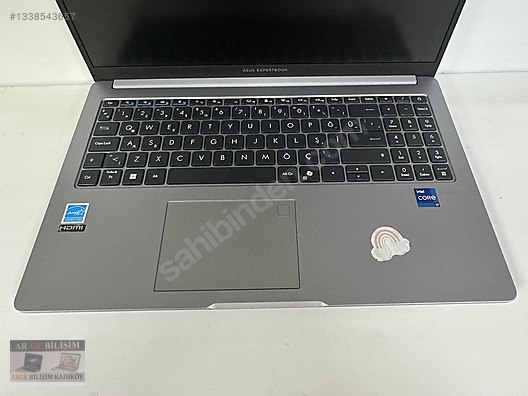 Asus / ASUS EXPERTBOOK İ7 İŞLEMCİ 13NESİL 32GB DDR5 RAM 525GB SSD