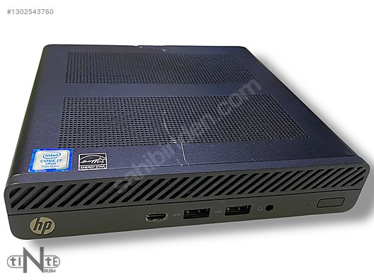 HP / Hp EliteDesk 800 G3 i7-7700 3.60Ghz 8Gb Ram 256Gb SSD Mini Pc