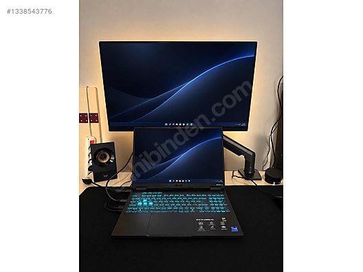 Asus / ASUS TUF F16 İ7 14650HX 32GB RAM 5600MHZ 512GB SSD RTX5050
