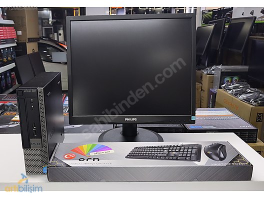 Dell / Dell OptiPlex 9020/İ5-4590S/6GB RAM/120GB SSD/19 LED