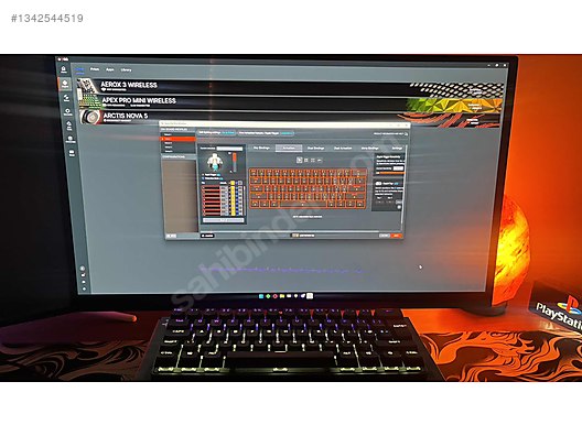 SteelSeries Apex Pro Mini Wireless Kutulu, Temiz, Sorunsuz on