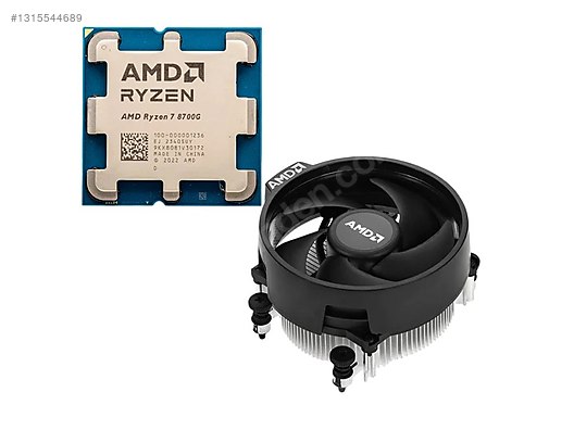 8700G AMD RYZEN 7 İŞLEMCİ sahibinden.comda - 1315544689
