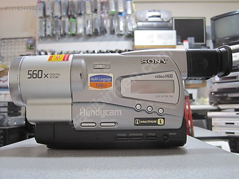 SONY CCD-TR728 Hİ 8 KAMERA GECE GÖRÜŞLÜ ÇOK TEMİZ on sahibinden