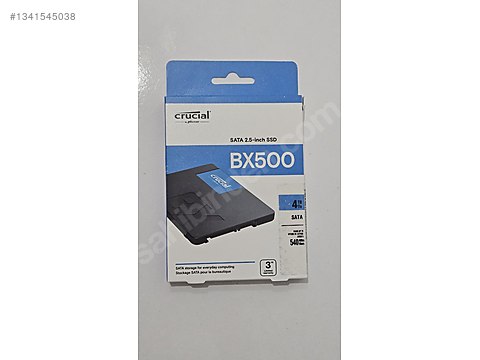 Crucial BX500 4TB sıfır sahibinden.comda - 1341545038