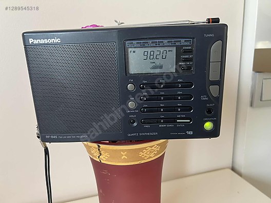 Panasonic Dijital Portatif Radyo - PANASONİC RF-B45 18 BANT JAPAN