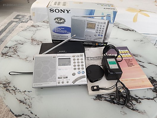Sony Dijital Portatif Radyo - Sony Radyo ICF-SW7600GR JAPAN