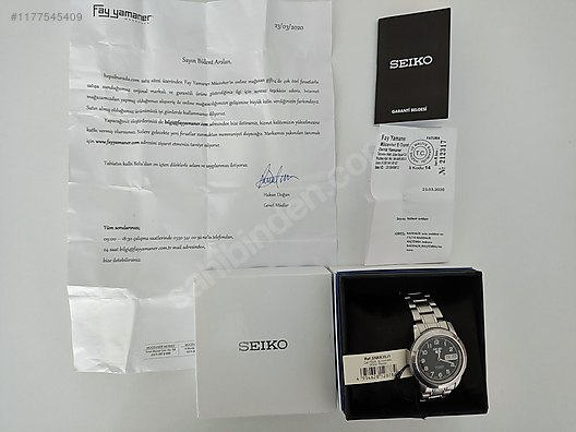 Seiko 5 watch box clearance