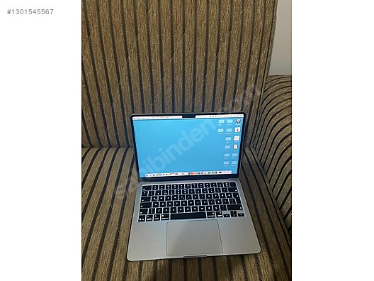 Apple Macbook / macbook air 13 inç m4 çip 256 gb ssd sahibinden