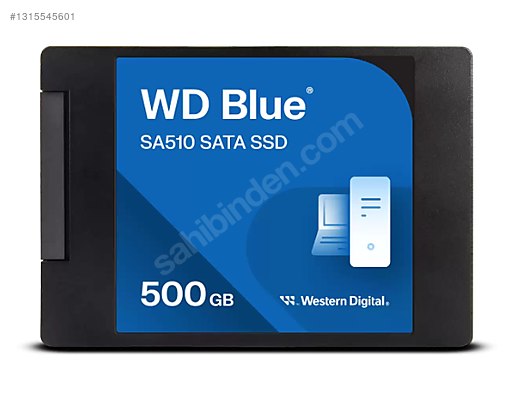 WD Blue SA510 500GB SATA SSD sahibinden.comda - 1315545601