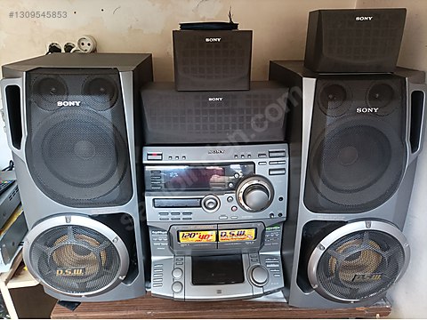 Sony HCD XB 800 AV Müzik Seti - İkinci El Sony Müzik Seti & Teyp