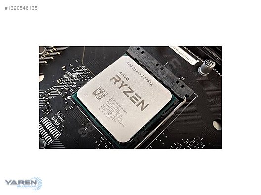 AMD RYZEN 7 5700X 8 ÇEKİRDEK 3.40 GHz KUTUSUZ FANSIZ İŞLEMCİ