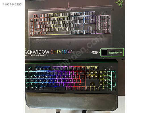 razer blackwidow chroma v2 sahibinden