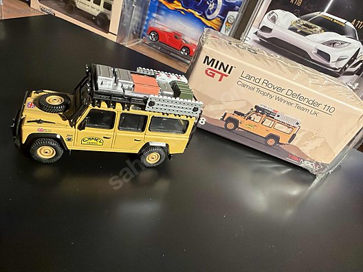 MINI GT ランドローバー　チームフランス　チームUK 2台セット Mini GT Diecast Model 1:64 Land Rover Araba - 1309546342