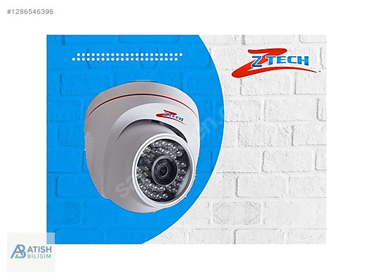 ZTECH ZR-738 POE IP 2.8 MM 36 LED 4 MP IP KAMERA - Kablolu Dome