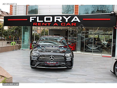 FLORYA RENT A CAR DAN 2021 MERCEDES E200 d FL EDİTİON...