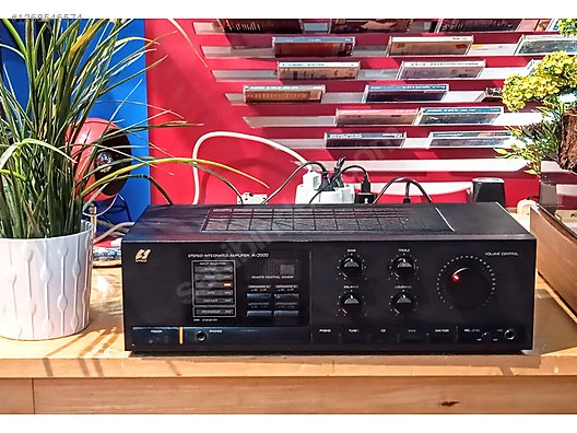 Transistör Çıkışlı Sansui Entegre Amfi