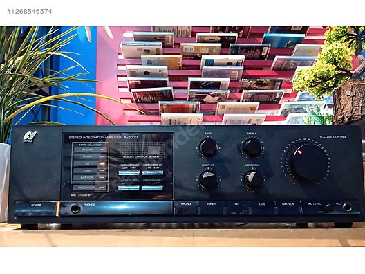 Transistör Çıkışlı Sansui Amfi