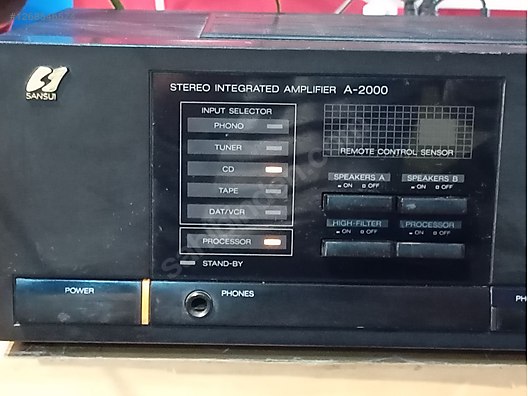 Sansui Entegre Amfi - SANSUİ A-2000 Amlifier