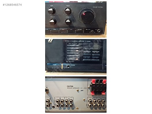 İkinci El ve Sıfır Alışveriş / Ev Elektroniği / Ev Müzik Sistemleri / Amfi / Sansui