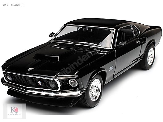 1/24 1969 Ford Mustang Boss 429 （カスタム品） Welly 1969 Ford Mustang Boss 429 1/24 Model Araba on sahibinden
