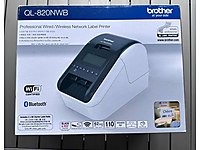Brother QL-820NWB Etiket Yazıcı Güney Koreden Sıfır