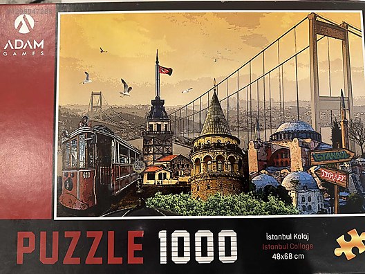 İkinci El Art Puzzle Puzzle - Coca cola özel seri 2000 parça