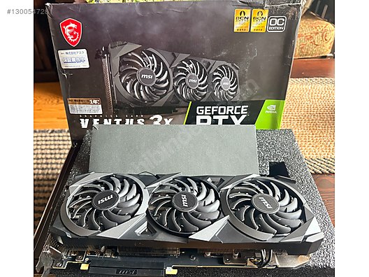 MSI VENTUS 3X GEFORCE RTX 3080 Ti Ekran Kartı, OC Edition