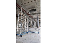 2*3=6mt Alüminyum Teleskopik İskele