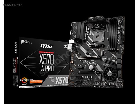 MSI X570 A PRO ANAKART+AMD RYZEN 7 3800X FANLI+VIPER 8GB DD4 RAM