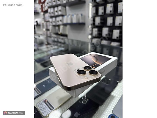 Sıfır 256 GB Apple iPhone 16 Pro iOS Cep Telefonu