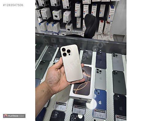 Sıfır 256 GB Apple iPhone 16 Pro iOS Cep Telefonu