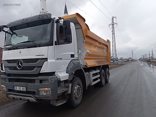 mercedes benz axor 3340 model 575 000 tl sahibinden satilik ikinci el 894547696