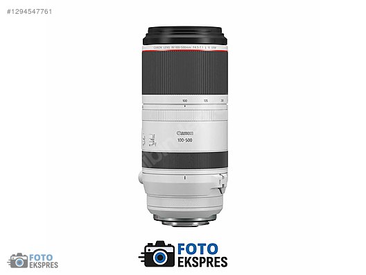 Lensler / Canon RF 100-500mm f / 4.5-7.1L IS USM Lens -Sıfır