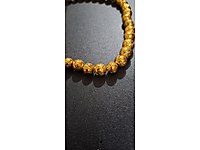 Gold Boyalı Lav Doğal Taşı