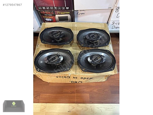 Pıoneer 6902 I oval 6 × 9 ikinci el hoparlör 2 adet - 1279547867