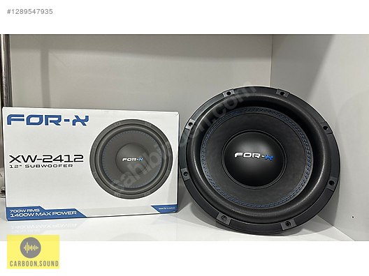 Hoparlör / Subwoofer / FORX XW-2410 D2&D4 25 CM 700 RMS ÇİFT BOBİN