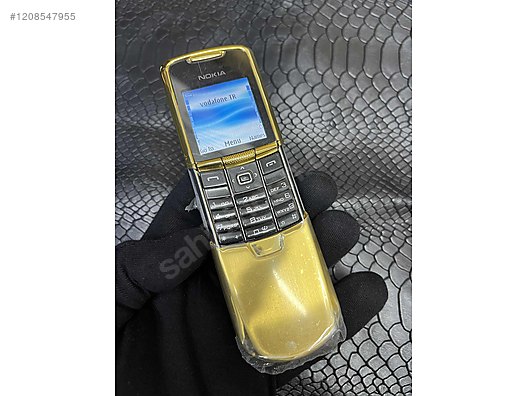 Nokia / 8800 / NOKİA 8800 CLASSIC GOLD SIFIR FULL SET KAYITLI on