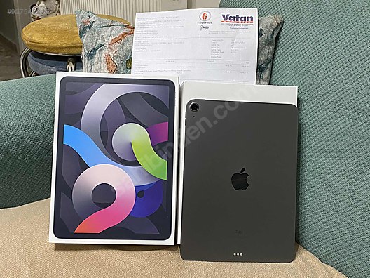 apple ipad air 4 ipad air 4 nesil nokta hatasiz space gray 22 12 ay garantili at sahibinden com 927548246