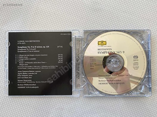 Beethoven - Symphony No. 9 Super Audio CD SACD - Müzik CD leri
