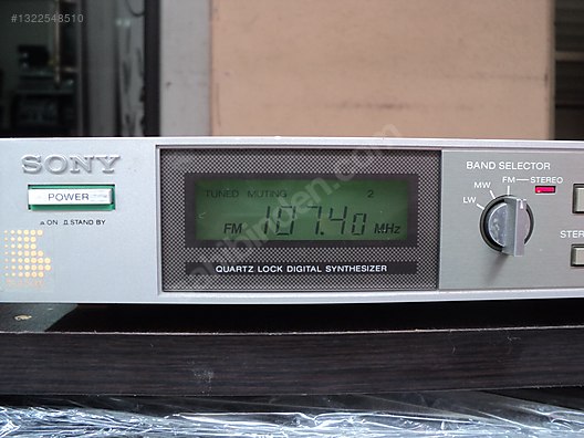 Sony Dijital Tuner - SONY ST-V3L STEREO FM-AM TUNER - 1322548510