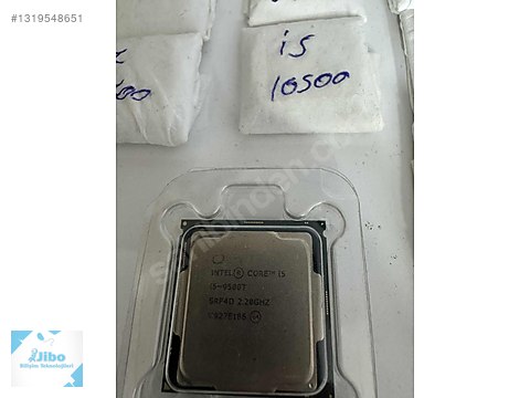 İntel i5 9500T işlemci Cpu LGA1151 SOKET 3.70GHz 9Mb sahibinden